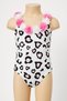 Mc19 Lasis Leopard Floral Baby and Kids Swimsuit