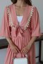 Women's Tassel Detailed Slit Bohemian Suit Nbnp015 - 6