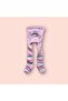 Baby Girl Butt Patterned Thick Winter Towel Pantyhose 3-Piece - 4