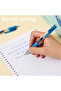 Deli EG08-BL 0.5mm Gel Pen Blue Ink 12pcs – ideal for office, school & everyday writing - 3