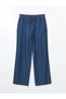 Lcwaikiki Classic Elastic Waist Wideleg Women's Jean Pants (S5) - 5
