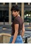 Women's Body Summer T-Shirt Brown - 7