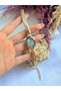 Vintage Adjustable Cord Gold Inside Blue Women Wrist Watch - 2