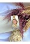 Vintage Adjustable Cord Gold Inside Pink Women Wrist Watch - 8