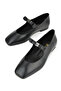 , Women's Genuine Leather Ballerinas 1531054Z3441 Black - 5