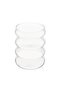 Borosilicate Transparent Glass Cup with Node - 5