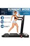 2-in-1 Foldable Treadmill EM-1287-H | 4HP Walking Pad, FitShow App with 12 Preset Programs - 4