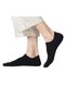Black Anti-Sweat Booties Socks Summer Short Socks Women's Socks and Men's Socks 3 Pairs - 2
