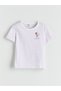 Lcw Kids Crew Neck Striped Girl's T-Shirt (S5)