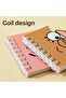 EN405-A7 Spiral Notebook 60Sheets 70gsm 7mm line–ideal for cartoon fans & school use - 3