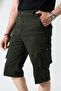 Capri Cargo Pocket Linen Seasonal Trousers - 6