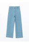 Lcw Jeans Indigo Wideleg Women's Jean Trousers