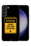 غطاء حماية لهاتف Samsung Galaxy S22 5G شكرًا على الاهتمام - 2