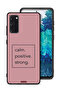 Samsung Galaxy S20 FE Protective Case Cover Calm Positive Strong