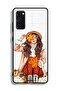 Samsung Galaxy S20 FE Protective Case Cover Holding Autumn Leaves Art - 2