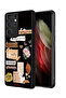 Samsung Galaxy S21 Ultra 5G Protective Case Cover Arabic Quotes And Flowers Art