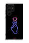 Samsung Galaxy S23 Ultra 5G Protective Case Cover Snap Heart Art - 3