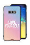 غطاء حماية لهاتف Samsung Galaxy S10e - أحب نفسك