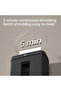 ET021 12L 8-Sheet Black Paper Shredder – ideal for office & document security - 5