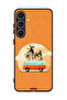 غطاء حماية لهاتف Samsung Galaxy S25 Plus بتصميم حافلة فنية