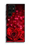 Samsung Galaxy S23 Ultra 5G Protective Case Cover Heart Flowers Abstract Art - 3