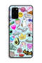 Samsung Galaxy S20 Plus Protective Case Cover Lovely Stickers - 2