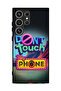 Samsung Galaxy S24 Ultra 5G Protective Case Cover Do Not Touch My Phone