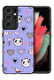 Samsung Galaxy S21 Ultra 5G Protective Case Cover Love And Panda Doodle - 2