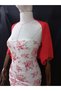 Ariane Chiffon Short Sleeve Shawl Pomegranate Flower - 6