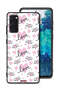 Samsung Galaxy S20 FE Protective Case Cover Love And Heart Art Pattern