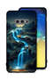 غطاء حماية لهاتف Samsung Galaxy S10e بتصميم شلال فني