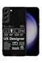 غطاء حماية لهاتف Samsung Galaxy S22 5G، ملصق مصمم تجربة المستخدم - 2