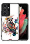 Samsung Galaxy S21 Ultra 5G Protective Case Cover Owl Abstract Art - 2