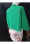 Ariane Chiffon Short Sleeve Shawl Green - 4