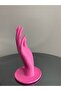 18 cm Pink Decorative White Hand Jewelry Mannequin, Ring Stand, Product Display Stand, Organizer - 2