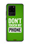 Samsung Galaxy S20 Ultra Protective Case Cover Do Not Touch My Phone - 2