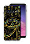 غطاء حماية لهاتف Samsung Galaxy S10 بتصميم عين فنية