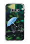 غطاء حماية لهاتف Samsung Galaxy S10e بتصميم زوجين من الفن التجريدي - 2