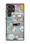 Samsung Galaxy S24 Ultra 5G Protective Case Cover Good Vibes Stickers