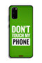Samsung Galaxy S20 Protective Case Cover Do Not Touch My Phone - 2
