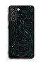 Samsung Galaxy S21 Plus 5G Protective Case Cover Digital Art Circuits Minimalism Multiple Display - 3