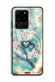 Samsung Galaxy S20 Ultra Protective Case Cover Hearts In Ring Art - 2