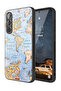 Samsung Galaxy S23 Plus 5G Protective Case Cover World Map