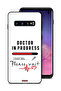 غطاء حماية لهاتف Samsung Galaxy S10 - طبيب في طور التقدم