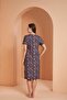 Women's Navy Blue Dress 27095 - 4