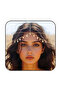 Hymara - Elegant Gold Headband Hair Chain Festive Costume Accessory Carnival Head Chain