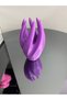 Purple Color Decorative Hand Shaped Ring and Jewelry Organizer,Jewelry Stand Organizer - 3