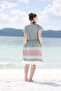 Peshtemal Long Beach Dress, Long Peshtemal Beach Dress with Slit - 4