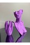 Purple Color Decorative Jewelry Manikin & Hand Set of 2 Jewelry Display Stand 21 cm Jewelry Organizer for Earrings Necklace - 2