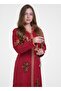 Modern embroidery jalabiya with cap - 3
